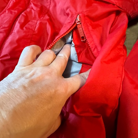 Vintage 90’s Snowy Mountain Red Ski Jacket Coat Women’s XL - Picture 13 of 16